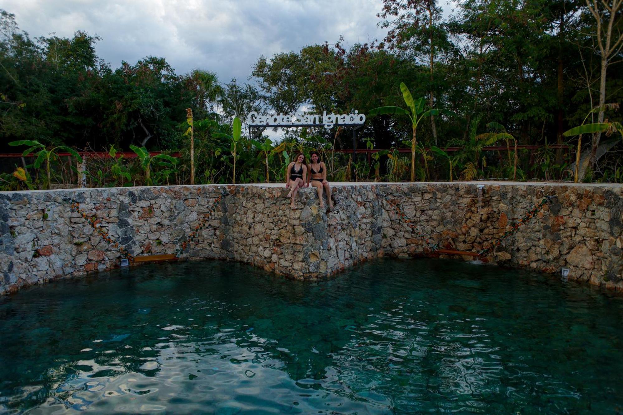 Villa Cenote San Ignacio à Chocholá Extérieur photo