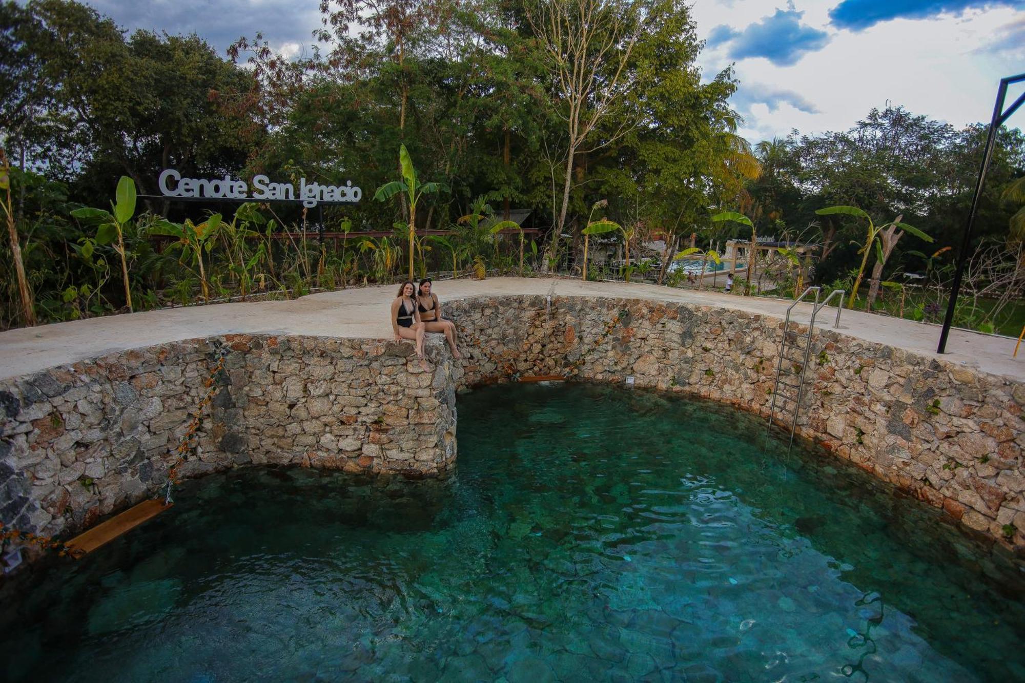 Villa Cenote San Ignacio à Chocholá Extérieur photo